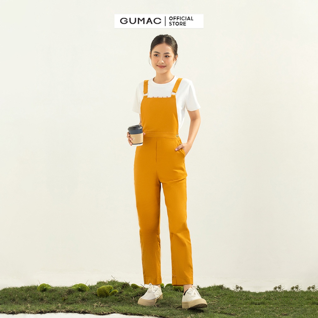 Jumpsuit 2 dây thời trang GUMAC DC03013