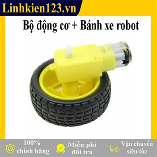 Bộ động cơ + Bánh xe robot