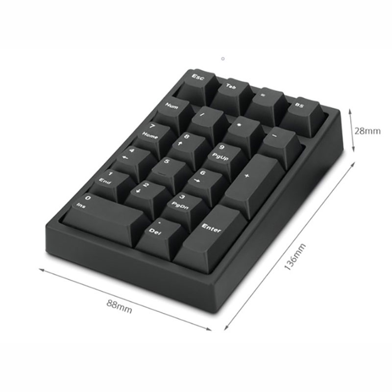 Bàn Phím Số Cơ Switch Cherry Cao Cấp Leopold FC210TP Numpad Thương Hiệu Hàn Quốc
