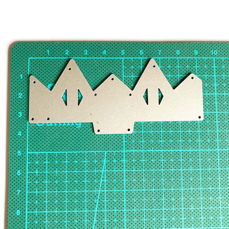 Khuôn Cắt Giấy Kim Loại Hình Hoa 3D Nhiều Tầng Dùng Để Trang Trí Thiệp / Scrapbook