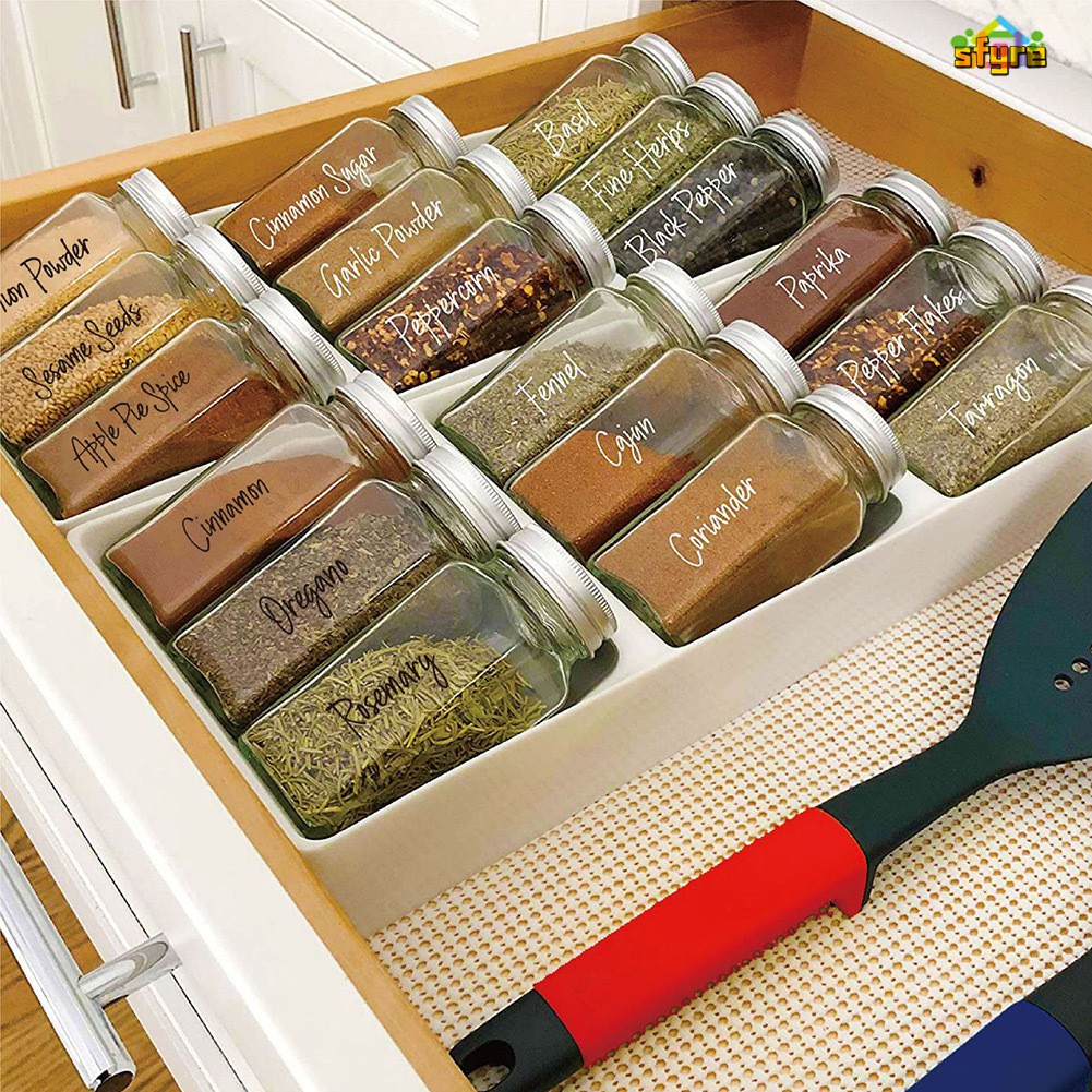 Set 8 Nhãn Dán Hũ Gia Vị