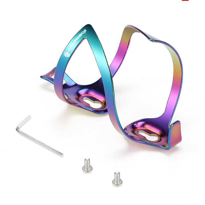 Giá đỡ bình nước bằng nhôm siêu nhẹ nhiều màu sắc gắn xe đạp tiện dụng