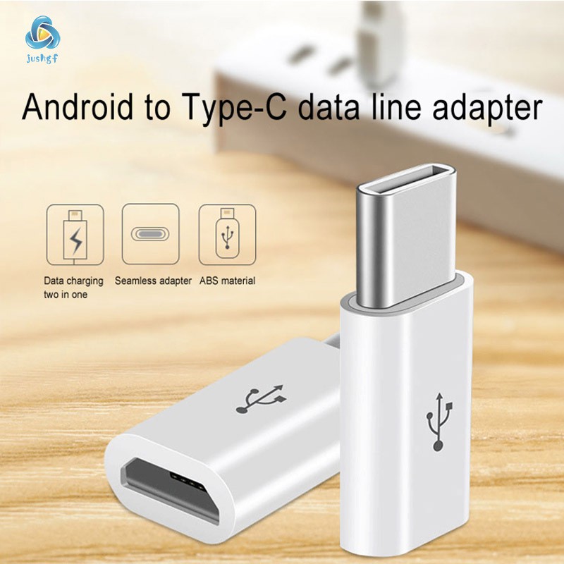 Micro USB Female to Type C Male Adapter for Letv Xiaomi Mi 5X Oneplus Samsung S8 Plus