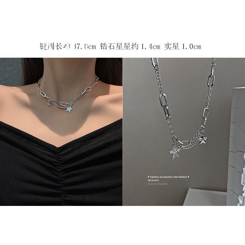 Dây Chuyền Dáng Dài Thiết Kế Sang Trọng Thời Trang Cho Nam Và Nữ