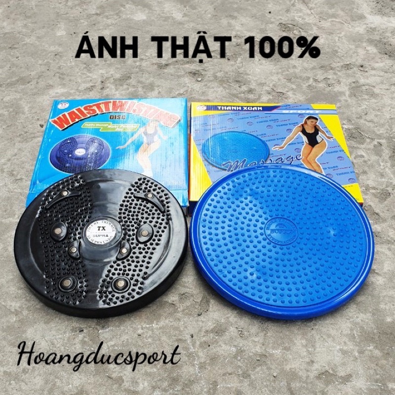 BÀN XOAY EO, ĐĨA XOAY EO 360 độ THANH XUÂN hình bàn chân có lỗ bấm huyệt giúp tập thể dục, giảm mỡ bụng tại nhà