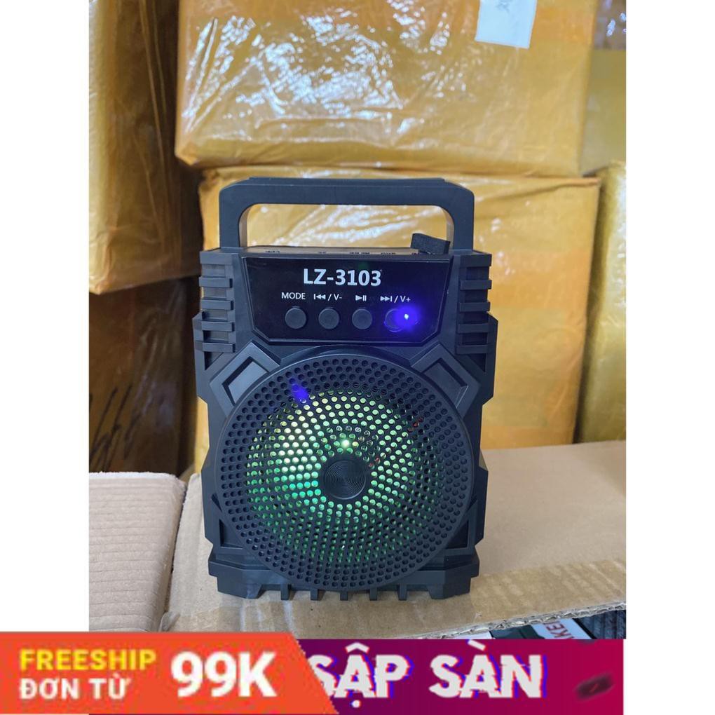 Loa Blutooth LZ 3103 ,Bass mạnh,chất lượng âm tuyệt hảo, thiết kế đẹp mắt-Bảo hành 12 tháng