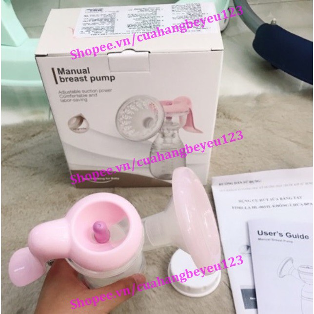 Dụng cụ Hút sữa mẹ cầm tay cao cấp FIMILLA HL-0611L Không BPA - Mum 's Care