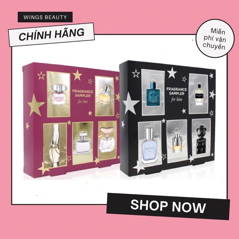 MACY'S - Bộ nước hoa mini Fragrance Sampler | Thế Giới Skin Care