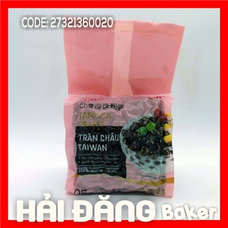 Trân châu ĐEN CARAMEL TAIWAN Đại Địa Đài Loan - Gói 1kg
