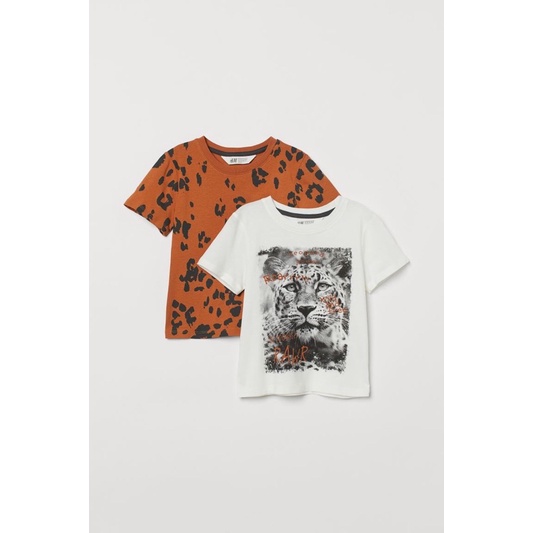 Set 2 áo H&m bé trai AUTH