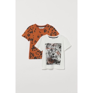 Set 2 áo h&m bé trai auth