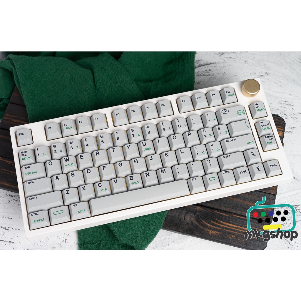 Keycap Xerox 6002 nhựa PBT in nhiệt dyesub, 148 nút bàn phím cơ, cherry profile