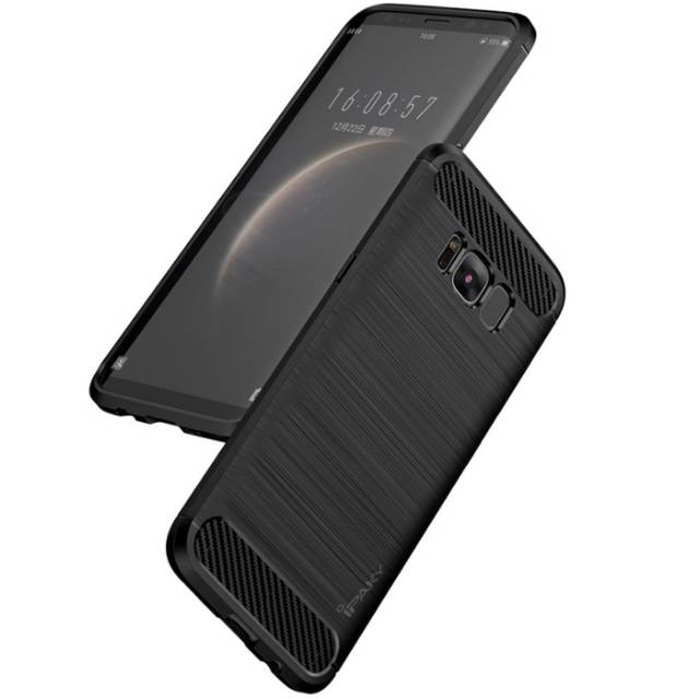 Ốp Lưng Ipaky Sợi Carbon Cho Samsung S8 Plus
