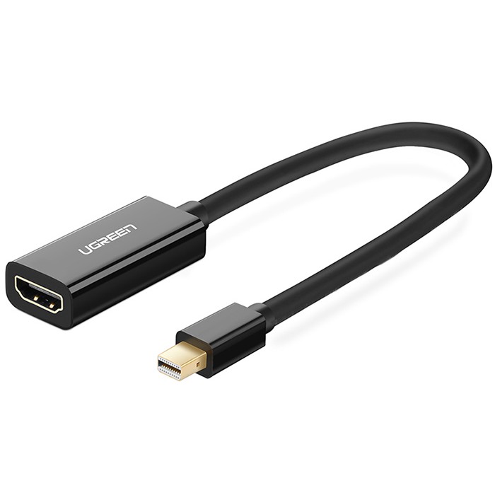 Cáp Mini DisplayPort to HDMI (âm) UGREEN 10461 (đen)