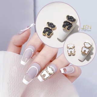 Charm gấu nail trang trí móng