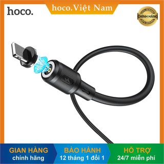 [Hoco Việt Nam] Cáp sạc nam châm HOCO X52 dài 1m chân Lightning/ Micro/ Type-C hít từ tính cực mạnh - Hàng chính hãng