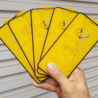 Kính cường lực 9D, 10D Full màn cho điện thoại iPhone từ iPhone6 - iPhone 11Pro Max - Tặng kèm giấy lau