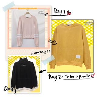 Áo nỉ sweater phong cách Ulzzang hàng 2hand - Sale giá siêu rẻ live