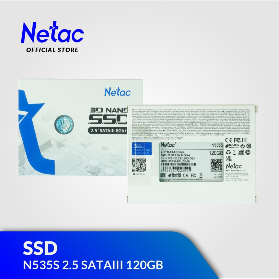 Ổ Cứng Ssd N535S 120 Gb 2.5 Inch Sata Iii | BigBuy360 - bigbuy360.vn