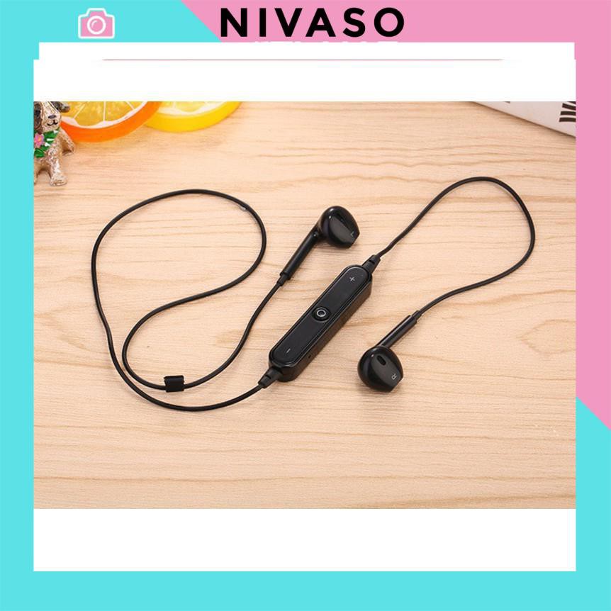 Tai nghe Bluetooth Sports headset S6 không dây thể thao NIVASO