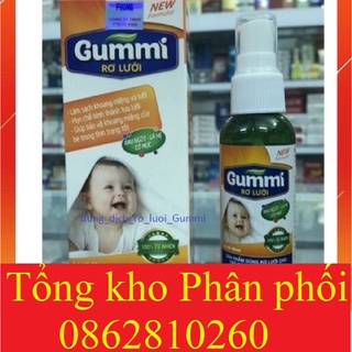gummi rơ lưỡi lọ xịt 40ml (gum mi)