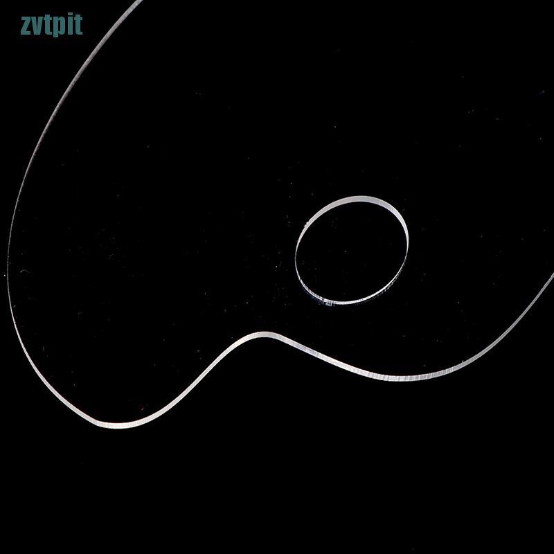 Khay pha màu nước bằng acrylic trong suốt