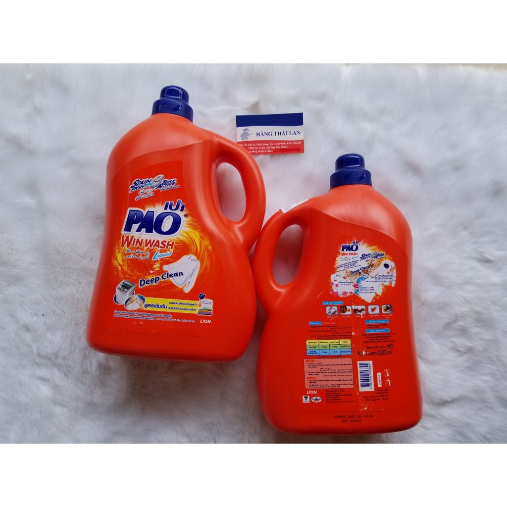 Nước giặt Pao Win Wash Thái Lan 3000ml