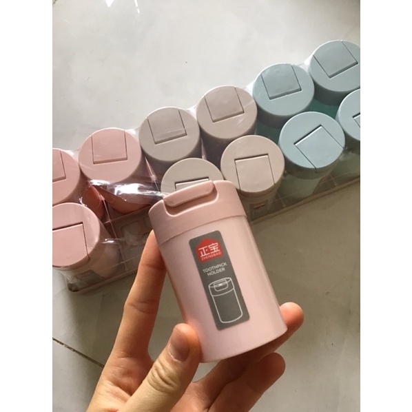 Hũ tăm, lọ đựng tăm mẫu đẹp