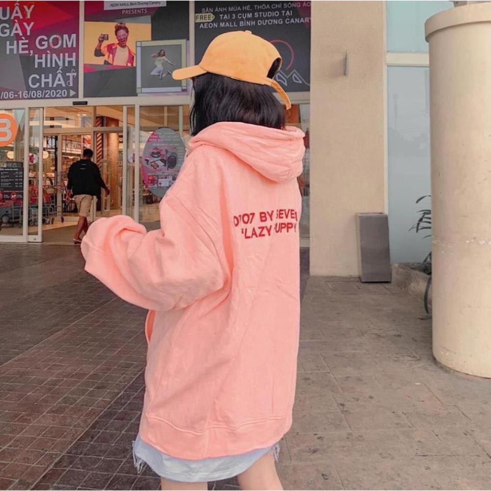 Áo khoác unisex form rộng Nỉ 07.07nam nữ thời trang kmg hot của năm