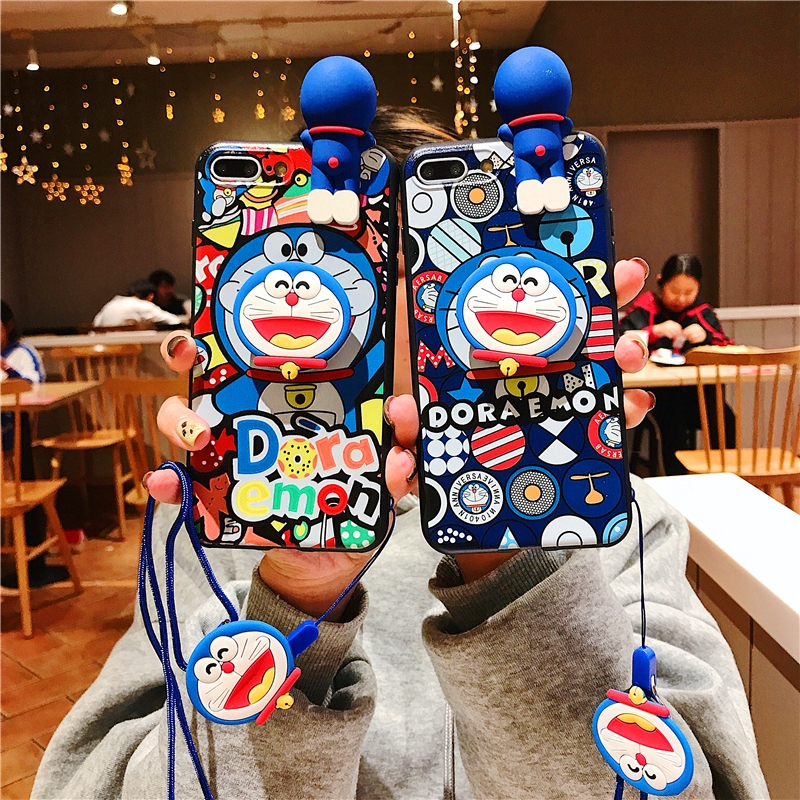 Ốp điện thoại in hình Doraemon độc đáo dành cho OPPO A55 A54 A94 Reno 5F F9/F9Pro A3S F7 A37 F5 F1S f1plus F3