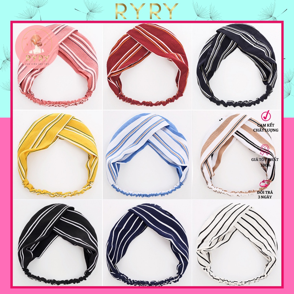 Turban vải nhiều mẫu nhiều kiểu cho nữ