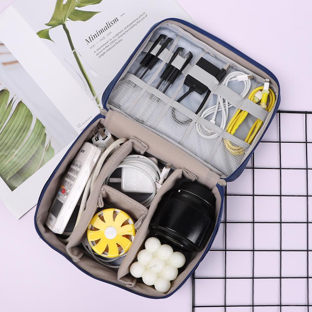 MAG Túi Đựng Tai Nghe Dây Cáp Sạc USB Tiện Dụng Khi Đi Du Lịch