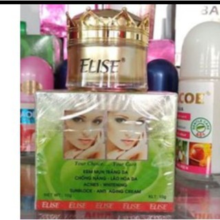 Kem elise mụn trắng da chống nắng chống lão hoá da 10g