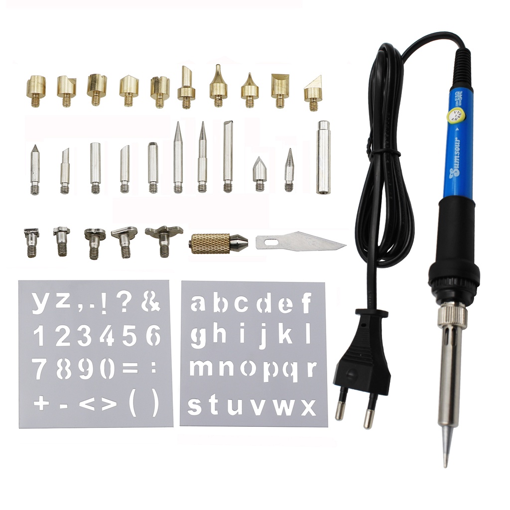 Bộ Bút Khắc Gỗ 60W 80 Nhiệt Độ Có Thể Điều Chỉnh Nhiệt Độ