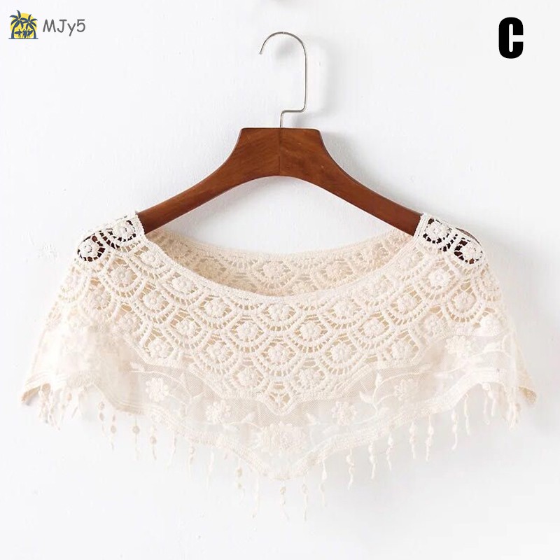 Áo Choàng Ren Ngắn Phong Cách Vintage Cho Nữ Mjy5 | BigBuy360 - bigbuy360.vn