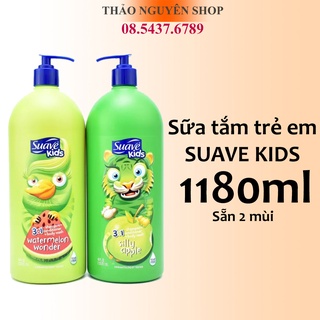 Sữa tắm suave kids 1180ml | sữa tắm trẻ em suave kids 3in1 1180ml