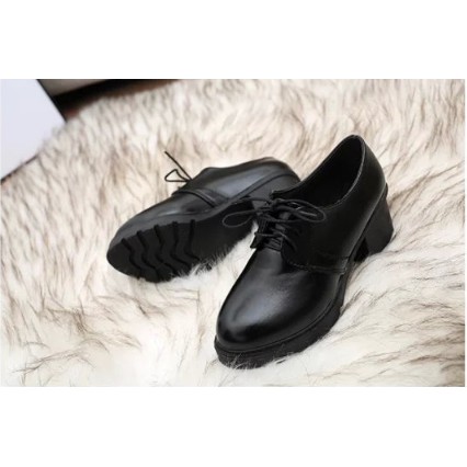 giày oxford nữ đế cao, giày oxford hàn quốc cao gót | BigBuy360 - bigbuy360.vn