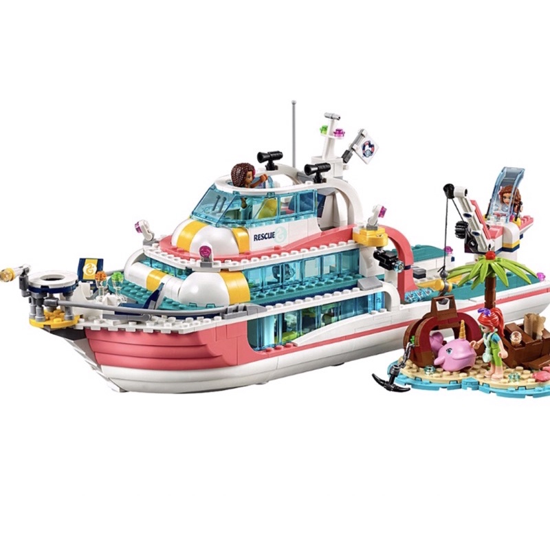 Đồ chơi xếp hình lego friend du thuyền sang trọng cho bé gái 999 pcs -friends