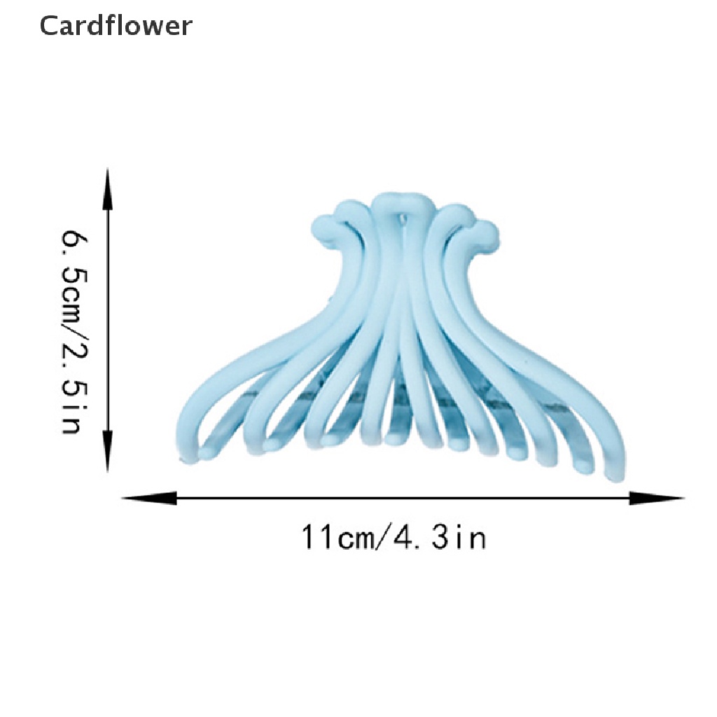 &lt; Cardflower &gt; Kẹp Tóc Càng Cua / Cá Mập Nhám Lớn Cho Nữ Đang Giảm Giá