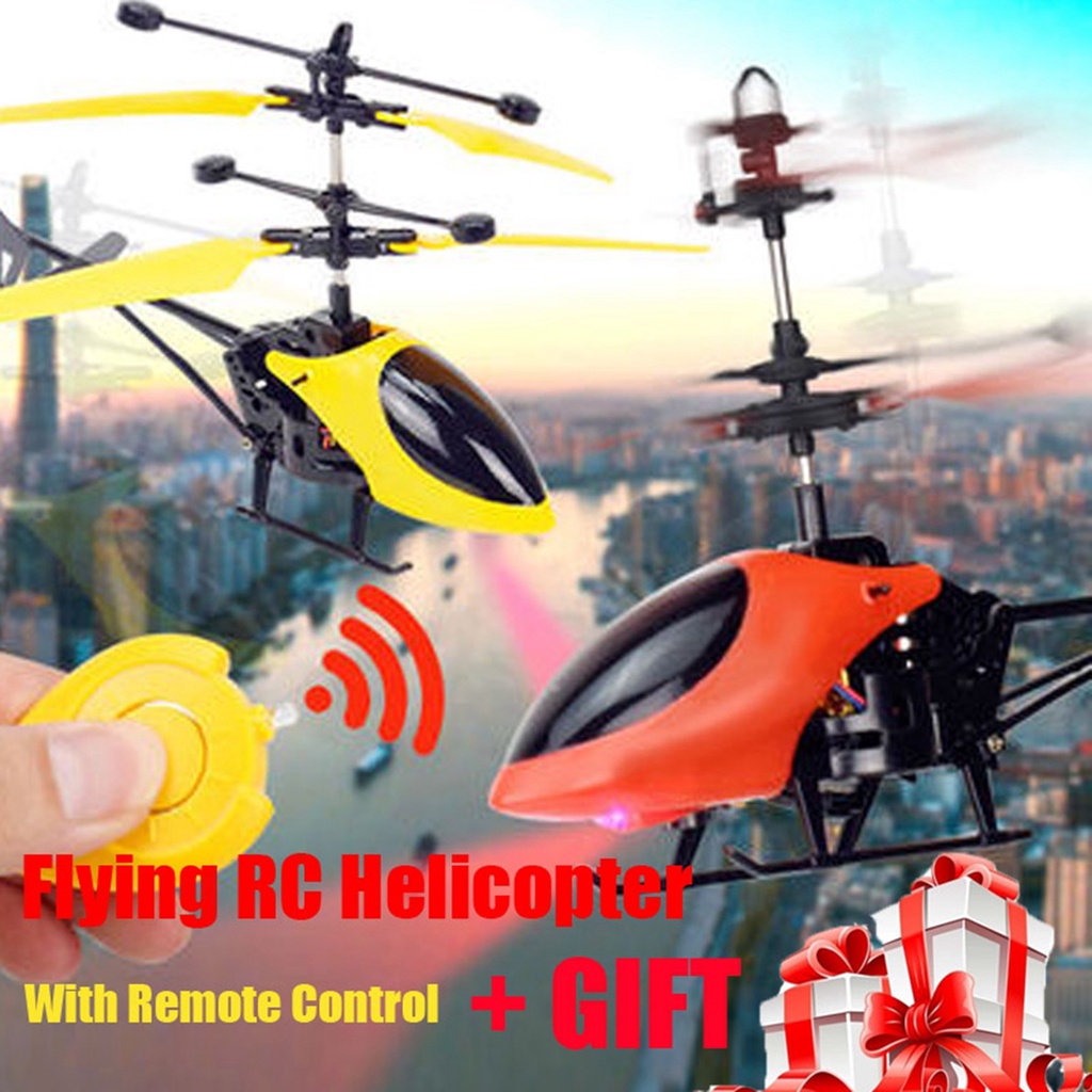 Máy Bay Trực Thăng Điều Khiển Từ Xa 2 Kênh Helicopte Đồ Chơi Cho Người Mới Bắt Đầu