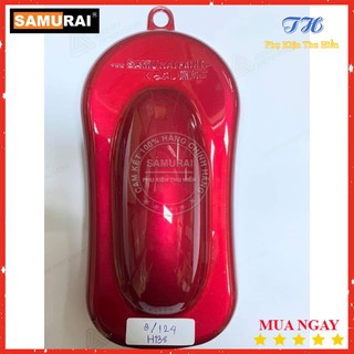 Sơn Xịt Samurai Màu Đỏ R4L - Mã H138 (400ml) (Cần Dùng Với Nền Màu Bạc)