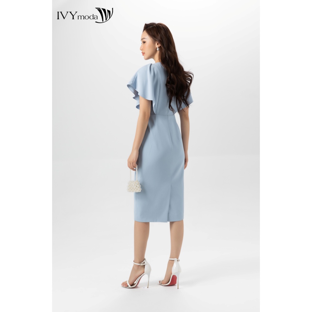 Đầm ôm tay cánh dơi IVY moda MS 48M7377