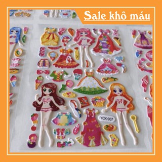 Sticker dán nổi cho bé