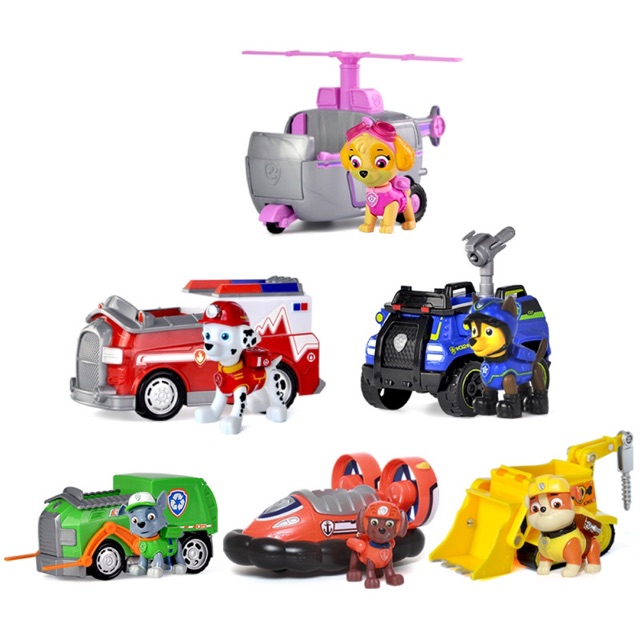 Biệt đội chó cứu hộ PAW PATROL ( 9906) chạy đà cho bé ( set 1 con )