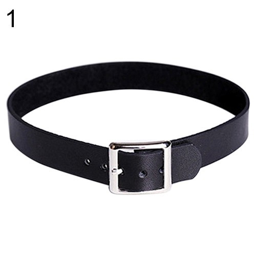 Vòng Sát Cổ Choker Dạng Thắt Lưng Da Nhân Tạo Nữ Trang Dành Cho Câu Lạc Bộ Nữ Sinh Nhật Làm Quà Tặng