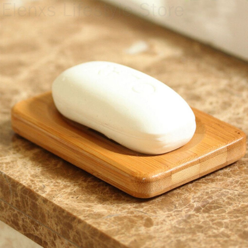 Khay Đựng Xà Phòng Bằng Gỗ Tre Tự Nhiên