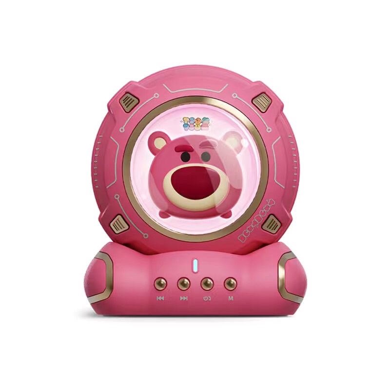 Loa bluetooth gấu dâu , mickey loa không dây để bàn mini decor