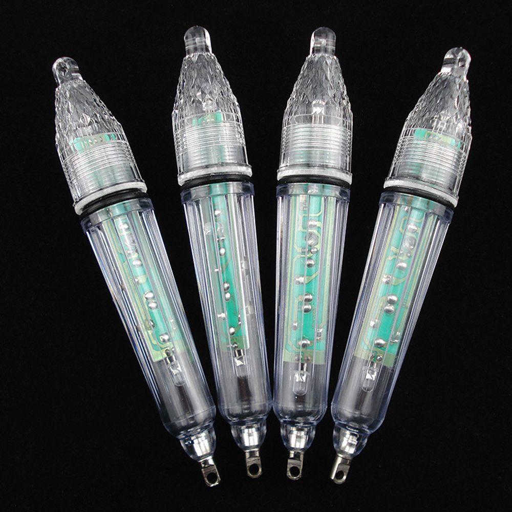 MAYSHOW Mồi Câu Cá Hình Con Mực Có Đèn LED