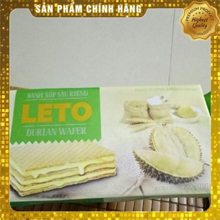 Bánh xốp sầu riêng Leto 200g