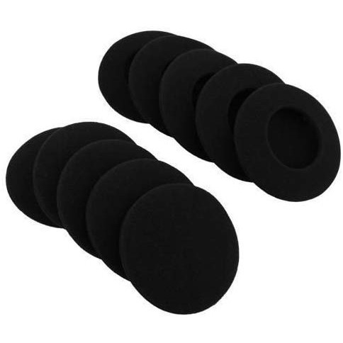 5 Cặp (1.5 Inch) Miếng Đệm Tai Nghe Bọt Biển Thay Thế Bọt Miếng Lót Tai Cho Tai Nghe 40 Mm Tai Nghe 